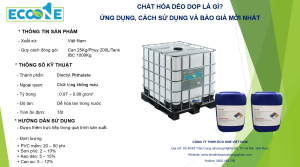 Chất Hóa Dẻo Dop Là Gì Ứng Dụng, Cách Sử Dụng Và Báo Giá Mới Nhất