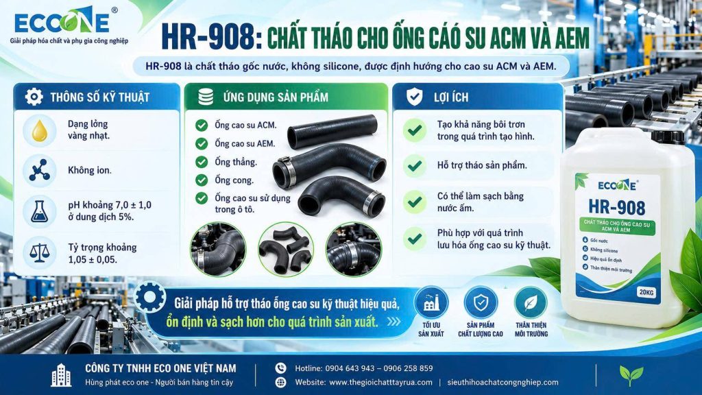 Hr 908 Chất Tháo Cho ống Cao Su Acm Và Aem