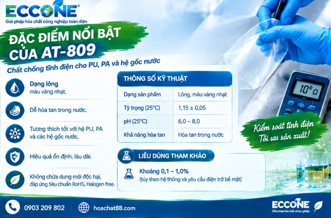 đạc điểm Nổi Bật At 809